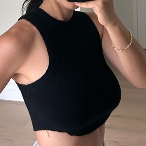 NORDSTROM cropped tank